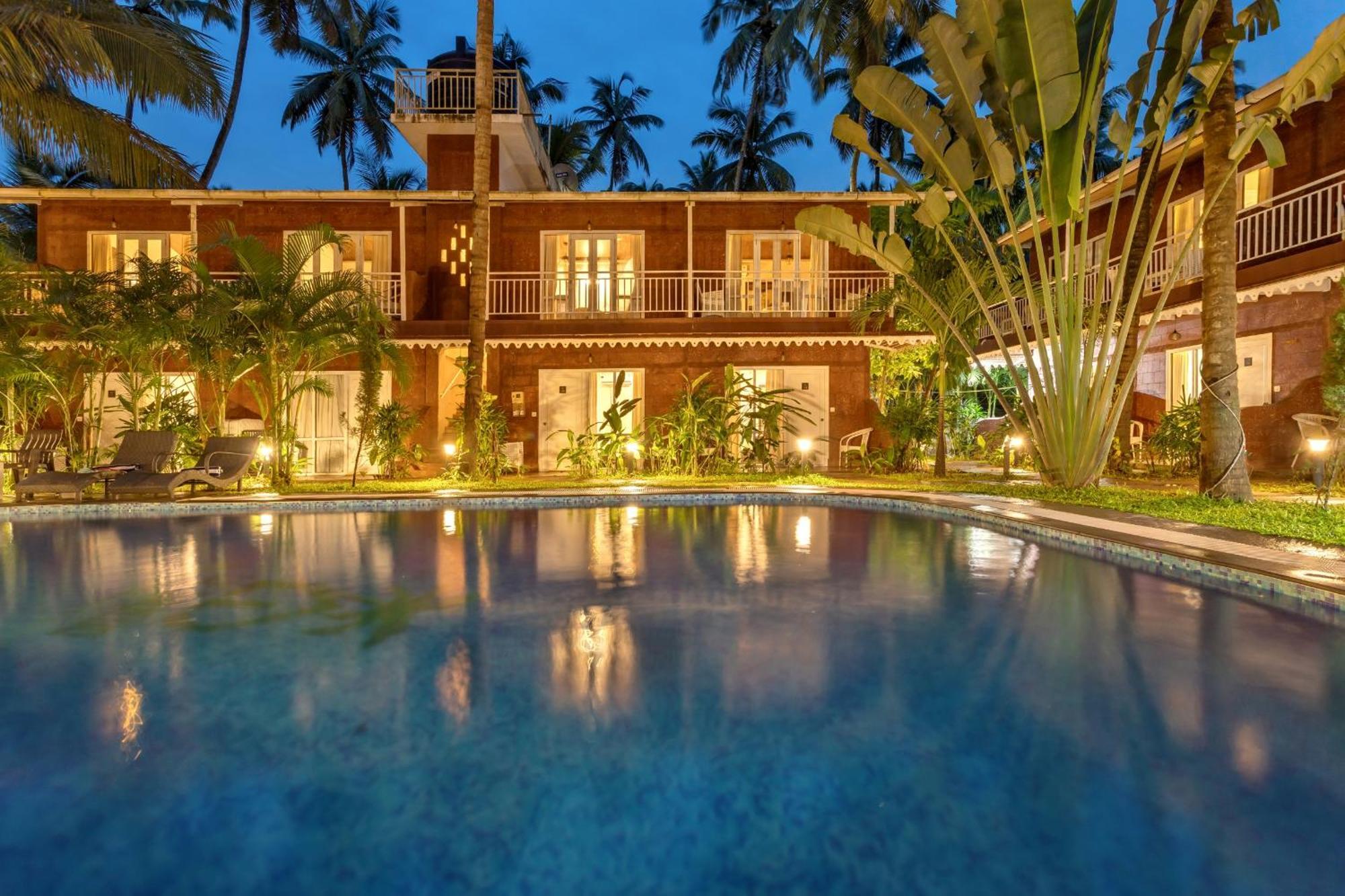 Skon Morjim Beach Resort By Orion Hotels Stare Goa Zewnętrze zdjęcie