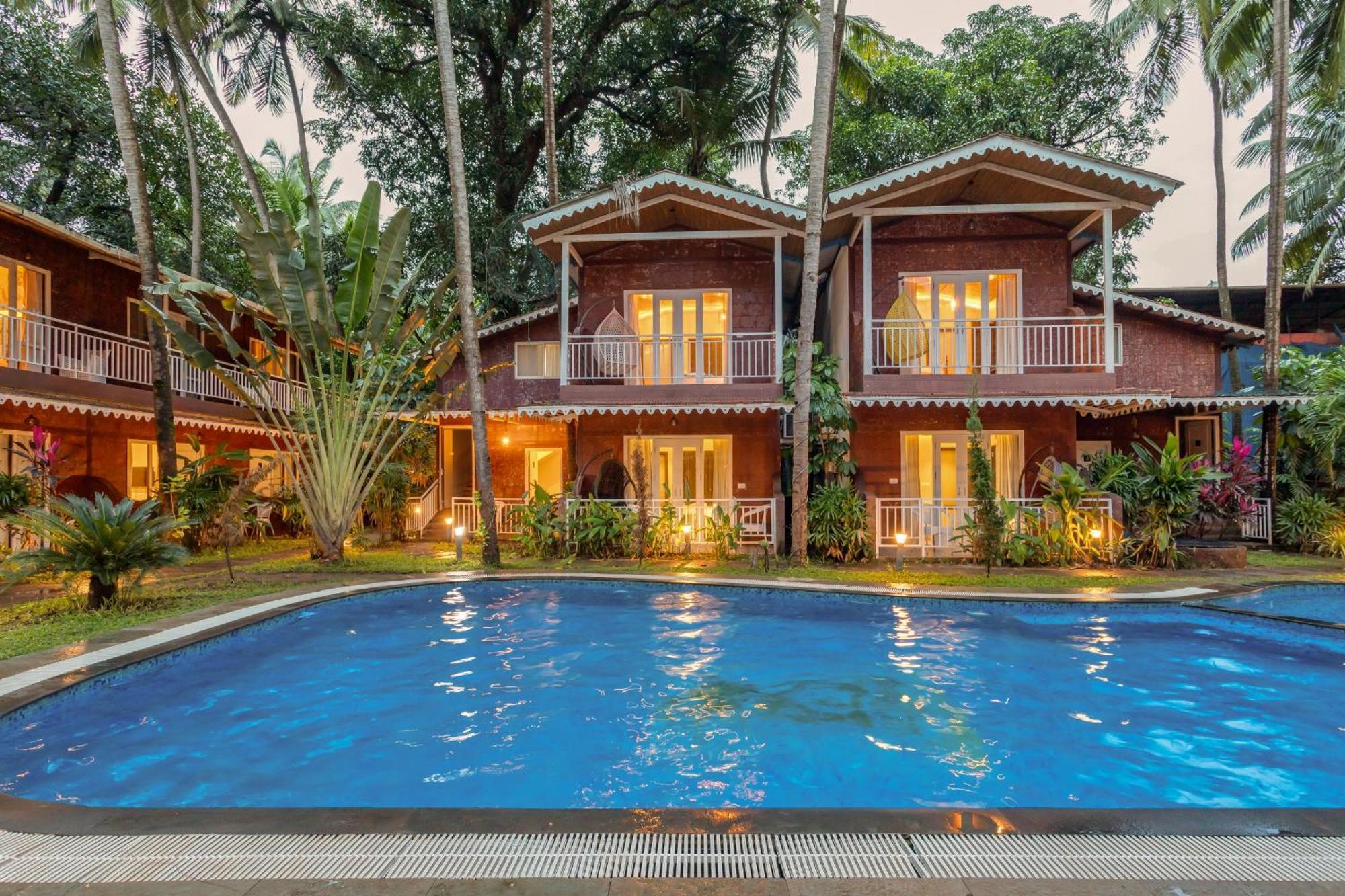 Skon Morjim Beach Resort By Orion Hotels Stare Goa Zewnętrze zdjęcie