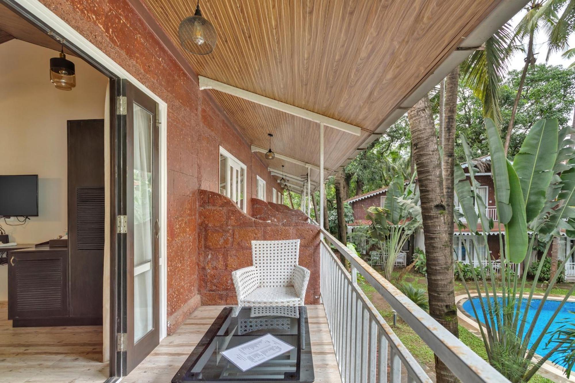 Skon Morjim Beach Resort By Orion Hotels Stare Goa Zewnętrze zdjęcie