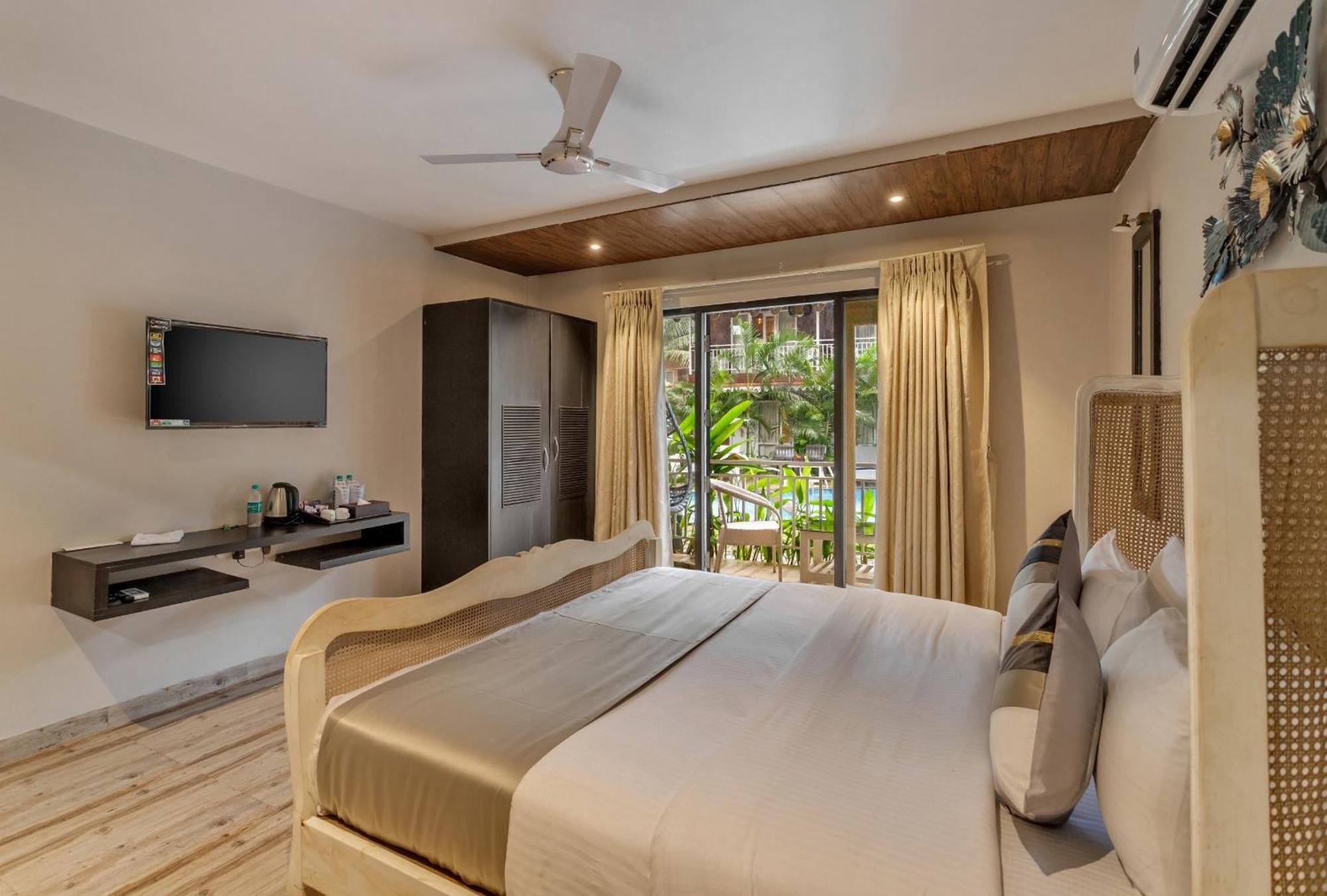 Skon Morjim Beach Resort By Orion Hotels Stare Goa Zewnętrze zdjęcie